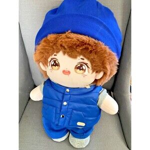 Wang Yibo 18" Plush Doll K-Pop Stuffed Figure Fan Collectible